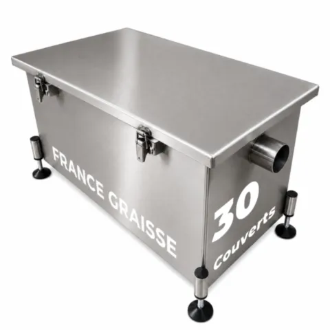 Bac a graisse restaurant inox sous plonge 400 couverts - 150L Pro CHR