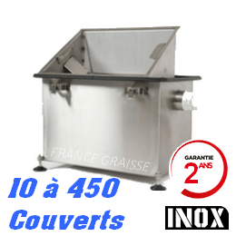 bac a graisse inox restaurant